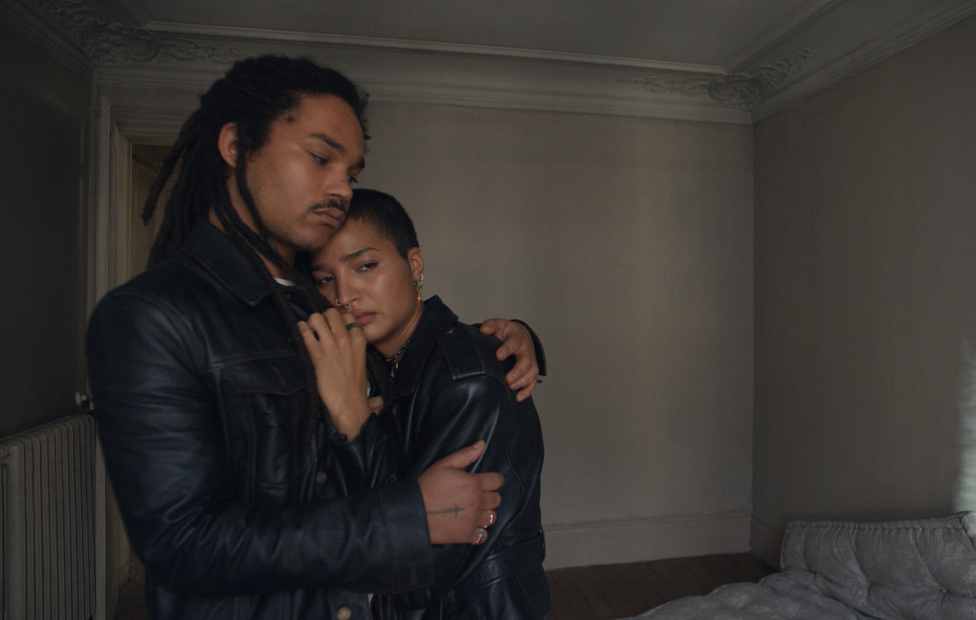 Indya Moore and Luka Sabbat in 'Father Mother Sister Brother'.