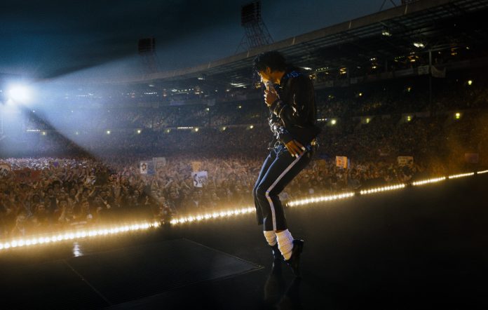 Jaafar Jackson as Michael Jackson in 'Michael'.