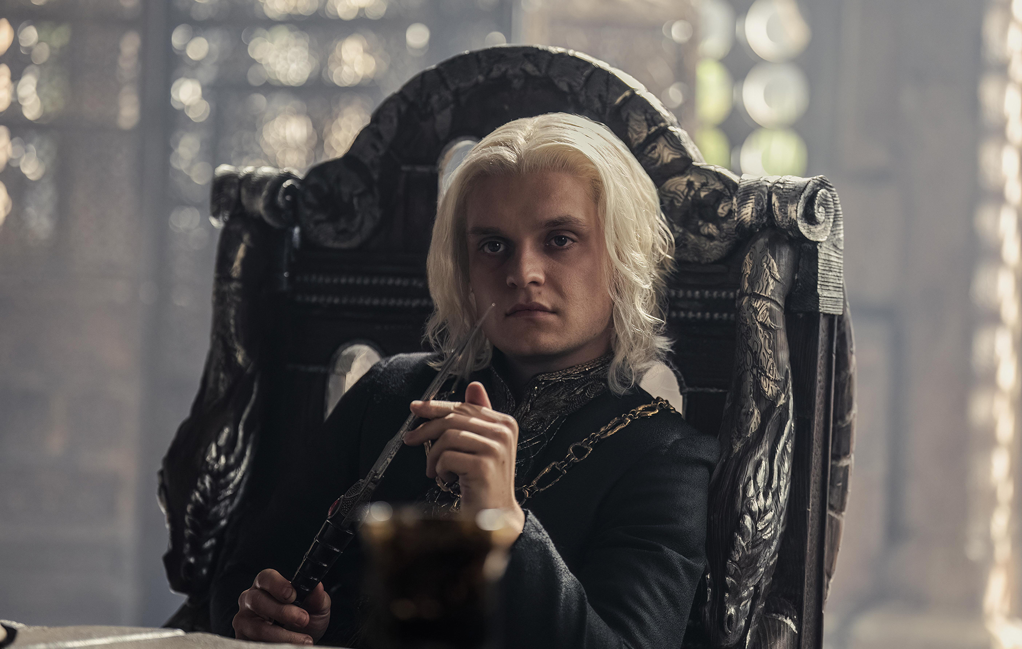 Tom Glynn-Carney as Aegon II Targaryen in 'House Of The Dragon'