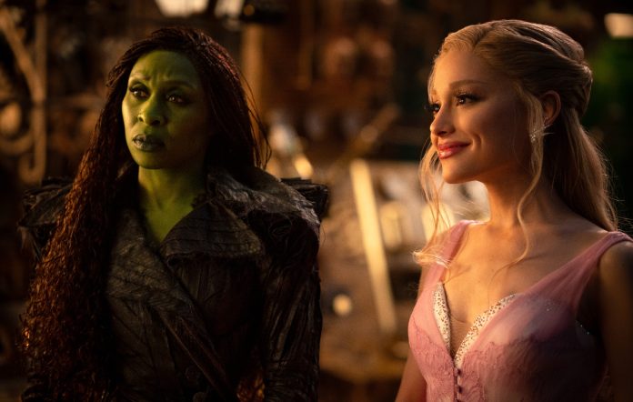 Cynthia Erivo and Ariana Grande in 'Wicked: For Good'.